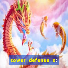 tower defense x: beta codes